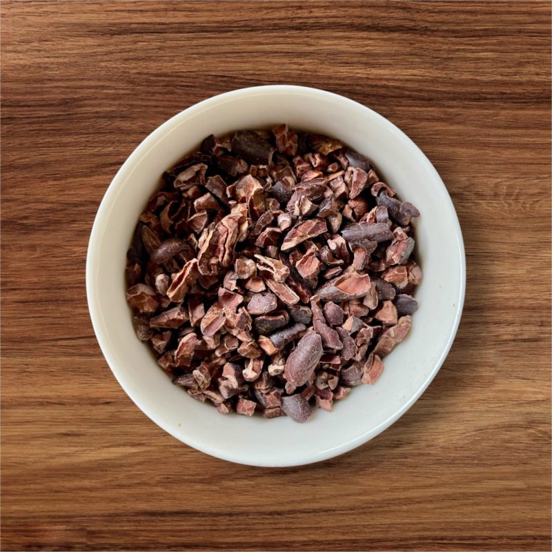 Éclats de fèves de cacao